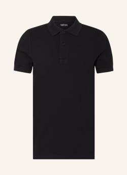 Tom Ford Piqué-Poloshirt schwarz von Tom Ford