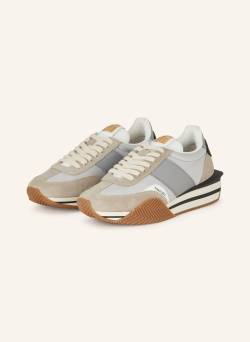 Tom Ford Sneaker James silber von Tom Ford