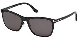 Tom Ford Unisex-Erwachsene FT0526 02A 55 Sonnenbrille, Schwarz (Nero Opaco/Fumo) von Tom Ford