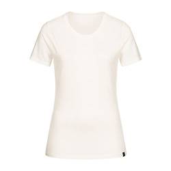 Tom Fyfe Merino T-Shirt Damen Weiss M | 100% Merinowolle | Made in Europe von Tom Fyfe