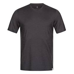 Tom Fyfe Merino T-Shirt Herren Anthrazit S | 100% Merinowolle | Made in Europe von Tom Fyfe