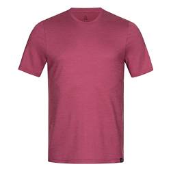 Tom Fyfe Merino T-Shirt Herren Brombeere L | 100% Merinowolle | Made in Europe von Tom Fyfe