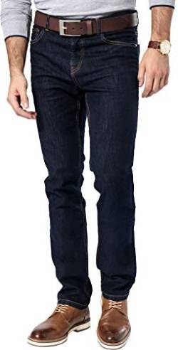 Tom Ramsey Stretch-Jeans, Bequeme Hose für Herren, Männerjeans aus hochwertigem Denim-Stoff, modischer 5-Pocket Stil, pflegeleicht, in Dunkelblau von Tom Ramsey