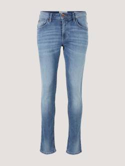 TOM TAILOR DENIM Herren Skinny Culver Jeans mit Bio-Baumwolle, blau, Gr. 31/34 von Tom Tailor Denim