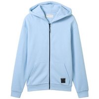 TOM TAILOR Denim Sweatshirt sweat hoodie jacket, middle sky blue von Tom Tailor Denim
