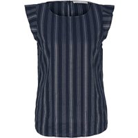 Tom Tailor Denim Damen Top Angel Sleeve Striped von Tom Tailor Denim