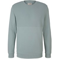 Tom Tailor Denim Herren Sweatshirt CREW-NECK STRUCTURE von Tom Tailor Denim