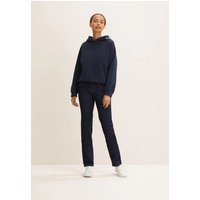 TOM TAILOR Boyfriend-Jeans Straight Bleached Jeans Regular Fit Denim Hose aus Baumwolle ALEXA 4649 in Blau von Tom Tailor