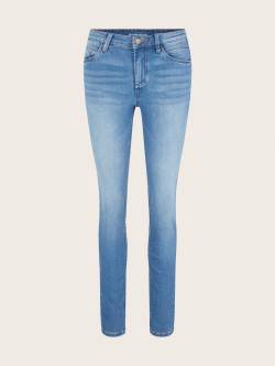 TOM TAILOR Damen Alexa Skinny Jeans, blau, Uni, Gr. 25/32 von Tom Tailor