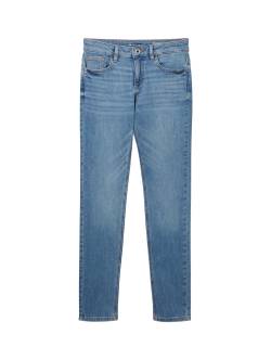 TOM TAILOR Damen Alexa Slim Jeans, blau, Uni, Gr. 27/30 von Tom Tailor