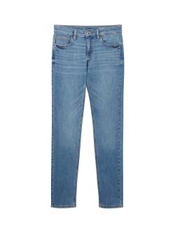 TOM TAILOR Damen Alexa Slim Jeans, blau, Uni, Gr. 29/32 von Tom Tailor