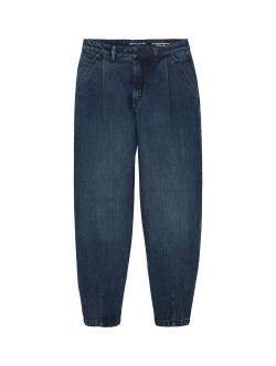 TOM TAILOR Damen Barrel Leg Jeans mit Tencel™ Lyocell, blau, Uni, Gr. 29/28 von Tom Tailor