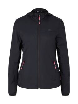 TOM TAILOR Damen Funktionsjacke, schwarz, Gr. XS von Tom Tailor