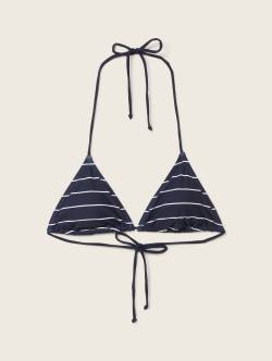 TOM TAILOR Damen Gestreiftes Bikini-Top, blau, Streifenmuster, Gr. 36 von Tom Tailor