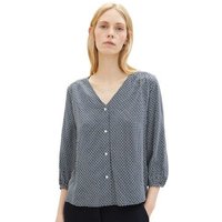 TOM TAILOR Druckbluse mit durchgehender Knopfleiste von Tom Tailor