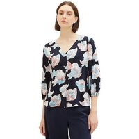 TOM TAILOR Druckbluse mit durchgehender Knopfleiste von Tom Tailor