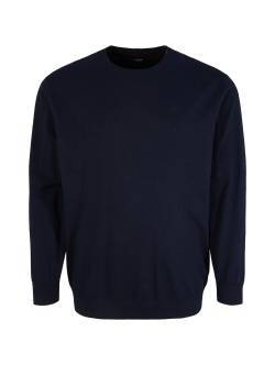 TOM TAILOR Herren Plus - Basic Pullover mit Logo-Stickerei, blau, Gr. 5XL von Tom Tailor