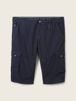 TOM TAILOR Herren Plus - Overknee Shorts, blau, Uni, Gr. 44 von Tom Tailor