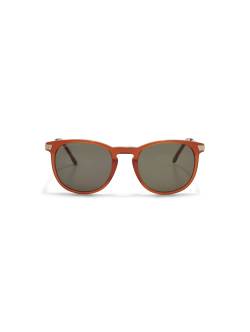 TOM TAILOR Herren Sonnenbrille in Retro-Form, braun, Gr. ONESIZE von Tom Tailor