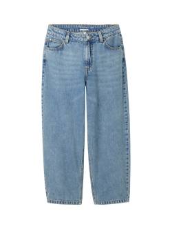TOM TAILOR Jungen Baggy Jeans mit recycelter Baumwolle, blau, Gr. 128 von Tom Tailor