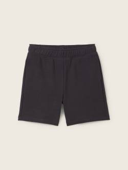 TOM TAILOR Jungen Basic Sweat Shorts, grau, Uni, Gr. 128/134 von Tom Tailor