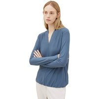 TOM TAILOR Langarmshirt in Unifarbe von Tom Tailor