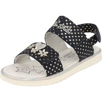 TOM TAILOR Mädchen Schuhe 5370204 Mädchen Sandalen 3-Fach Klett Glitzer Navy Sandale von Tom Tailor