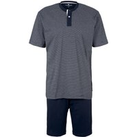 TOM TAILOR Schlafanzug, Streifen, für Herren, blau, S von Tom Tailor