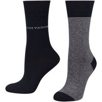 TOM TAILOR Sportsocken 9521545042 Tom Tailor women socks 2er basic stripe von Tom Tailor