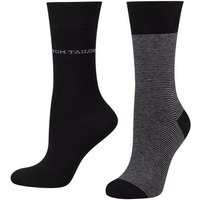 TOM TAILOR Sportsocken 9521610038 Tom Tailor women socks 2er basic stripe von Tom Tailor