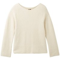 TOM TAILOR Strickpullover Knit patched boatneck von Tom Tailor