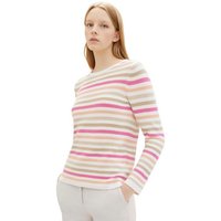 TOM TAILOR Strickpullover in Streifen Stuktur von Tom Tailor