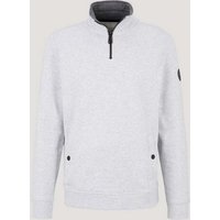 TOM TAILOR Sweatshirt Troyer Grindle Contrast (1-tlg) von Tom Tailor