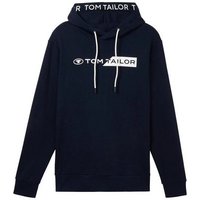 TOM TAILOR Sweatshirt printed hoodie, sky captain blue von Tom Tailor