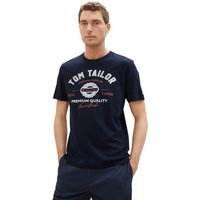 TOM TAILOR T-Shirt mit großem Logofrontprint von Tom Tailor