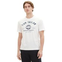 TOM TAILOR T-Shirt mit großem Logofrontprint von Tom Tailor