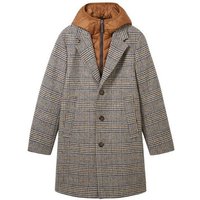 TOM TAILOR Wollmantel wool coat 2 in 1 wit von Tom Tailor