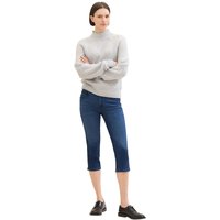 Tom Tailor Damen Caprijeans KATE - Slim Fit - Blau von Tom Tailor