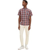 Tom Tailor Herren Kurzarm Hemd CHECKED - Regular Fit von Tom Tailor