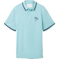 Tom Tailor Herren Poloshirt SLUB - Regular Fit von Tom Tailor