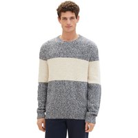 Tom Tailor Herren Rundhals Pullover STRUCTURED KNIT - Regular Fit von Tom Tailor