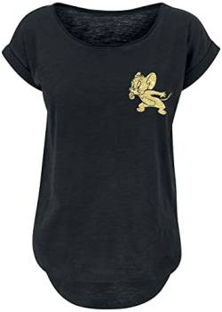 Tom and Jerry Golden Tom and Jerry Frauen T-Shirt schwarz L von Tom & Jerry