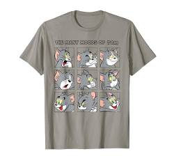 Tom & Jerry Many Moods Of Tom T-Shirt von Tom & Jerry