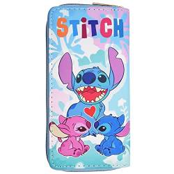 Tomicy Portemonnaie Stich Kinder Brustbeutel Kinder Stich Anime Brieftaschen Stich Portemonnaie Kinder Mini Brustbeutel Mit Geldscheinfach Und Münzfach Geldbörse Fürgeldbeutel Mädchen Jungen Kinder von Tomicy