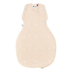 Tommee Tippee Baby Schlafsack für Neugeborene, Der Original Grobag Swaddle Bag, Hüftgesundes Design, weicher Bambusreicher Stoff, 3-6 m, 1.0 TOG, weiches Blütenblatt Rosa von Tommee Tippee