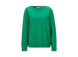 Strickpullover TOMMY HILFIGER CURVE Gr. 50, grün (olympic green) Damen Pullover Rundhalspullover von Tommy Hilfiger Curve