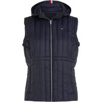 Tommy Hilfiger Curve Daunenweste CRV FEMININE LW DOWN VEST mit Logostickerei von Tommy Hilfiger Curve