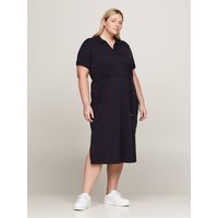 Tommy Hilfiger Curve Polokleid CRV OPN PLKT POLO DRS WAIST DTL Große Größen von Tommy Hilfiger Curve