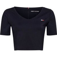 Tommy Hilfiger Sport T-Shirt CROPPED FITTED TEE mit Tommy Hilfiger Sport Markenlabel von Tommy Hilfiger Sport