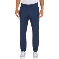 Tommy Hilfiger TAILORED Stoffhose HAMPTON TRAVEL TROPICAL PO mit dezentem Detail in den Tommy Hilfiger Logofarben an der Tasche von Tommy Hilfiger TAILORED